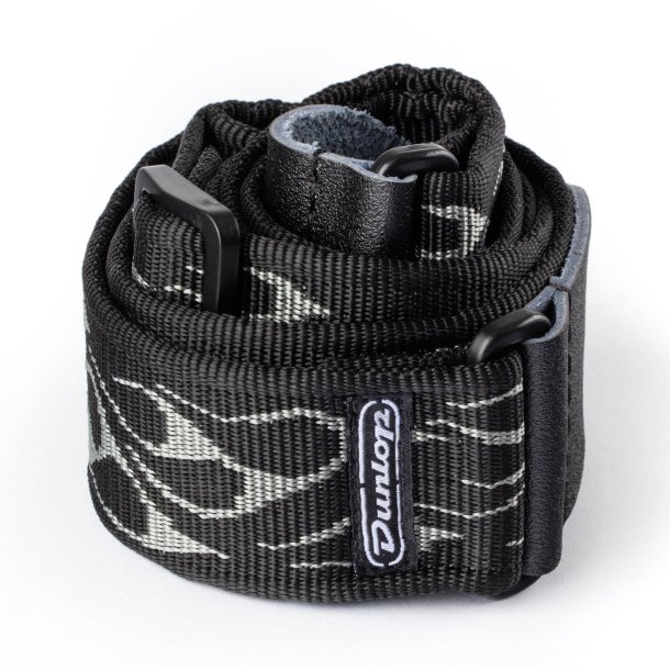 Dunlop D38 Classic Flambe Gray Strap